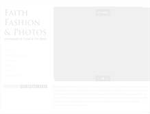 Tablet Screenshot of faithfashionphotos.com